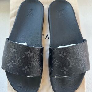 Louis Vuitton Ebony Monogram Sandals